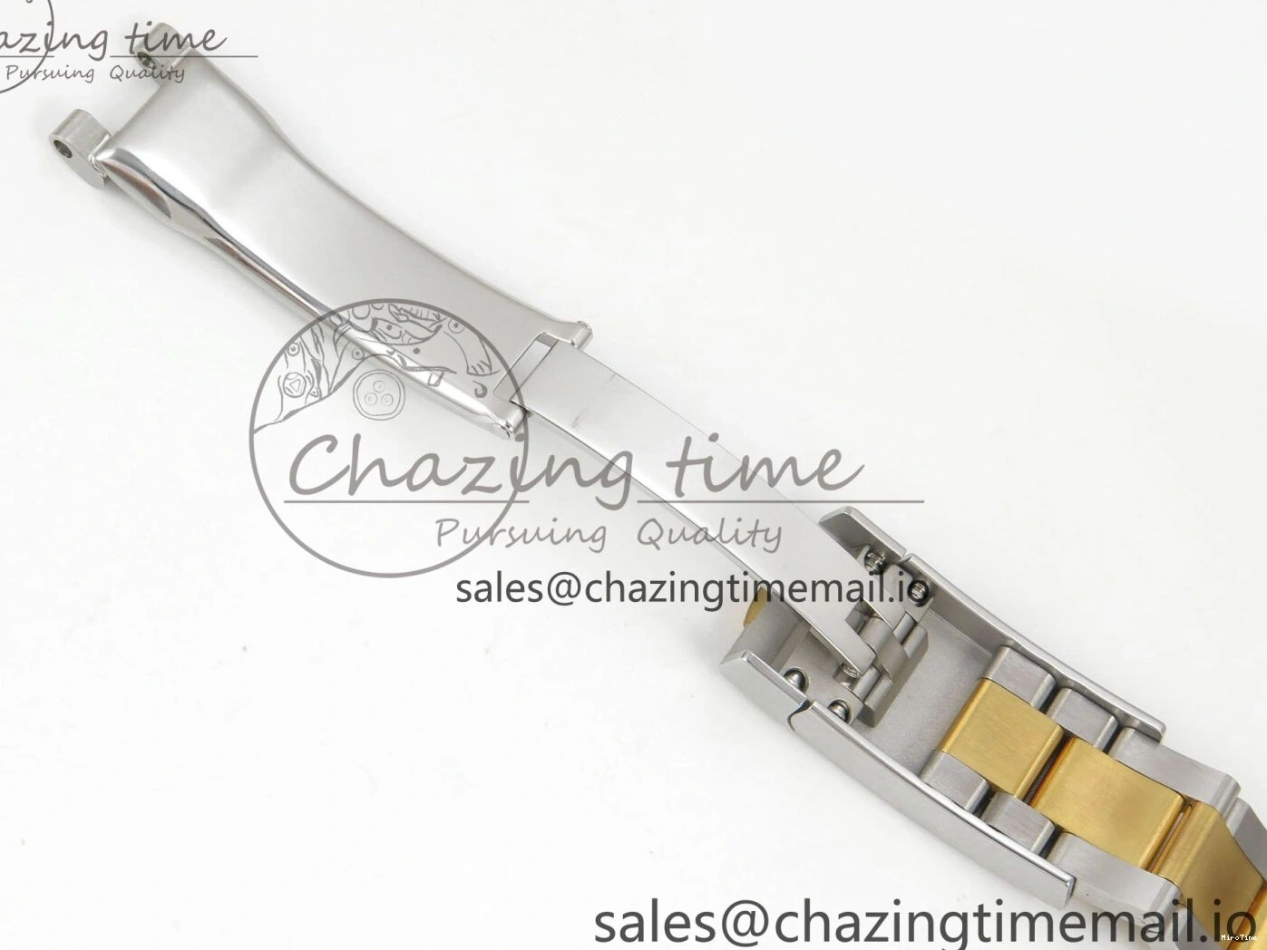 MiroTime 0511 DateJust 31 278383RBR THBF 1:1 Best Edition 904L Steel White Roman Dial Diamonds Bezel on SS YG Oyster Bracelet HZ Cal. Minimalist 44
